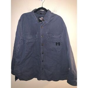 Harley Davidson Cotton Jacket Navy Men’s XL